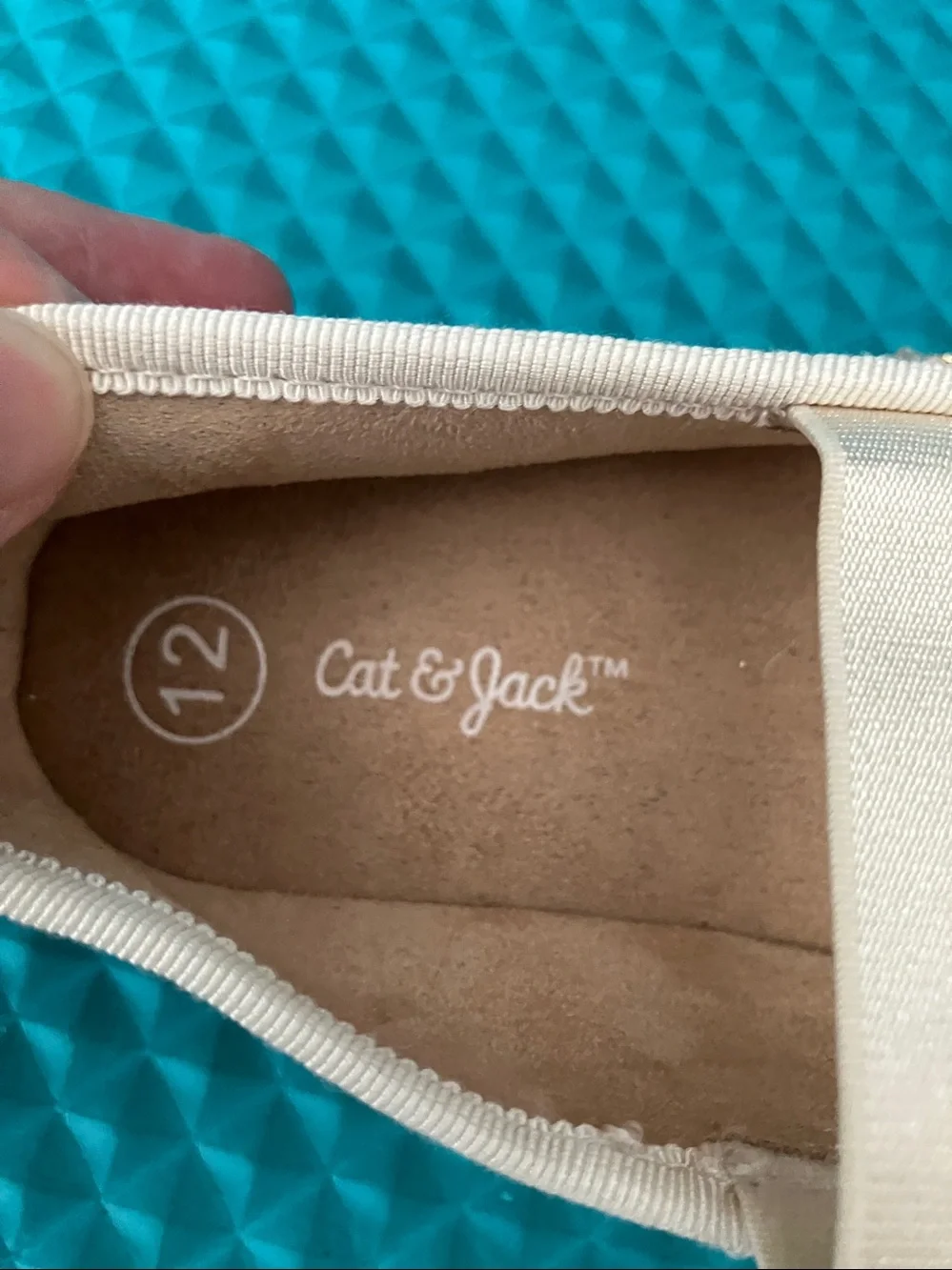 NEW - CAT & JACK Toddler Gail Mary Jane Espadrille Flat Shoes | 12